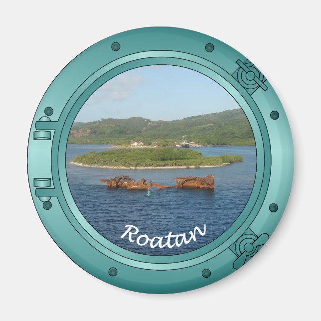 Íman Roatan Porthole (Frente)
