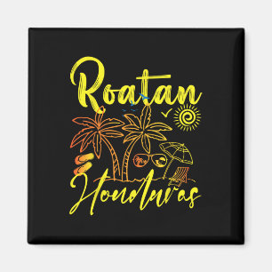 Íman Roatan Souvenirs Honduras Beach Honduras Vacing Ho