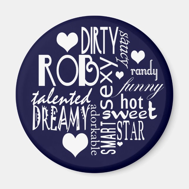 Íman Rob Magnet (Frente)