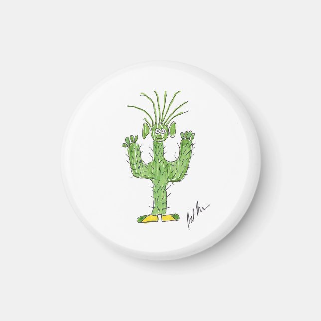 Íman RobArt Cactus Magnet (Frente)