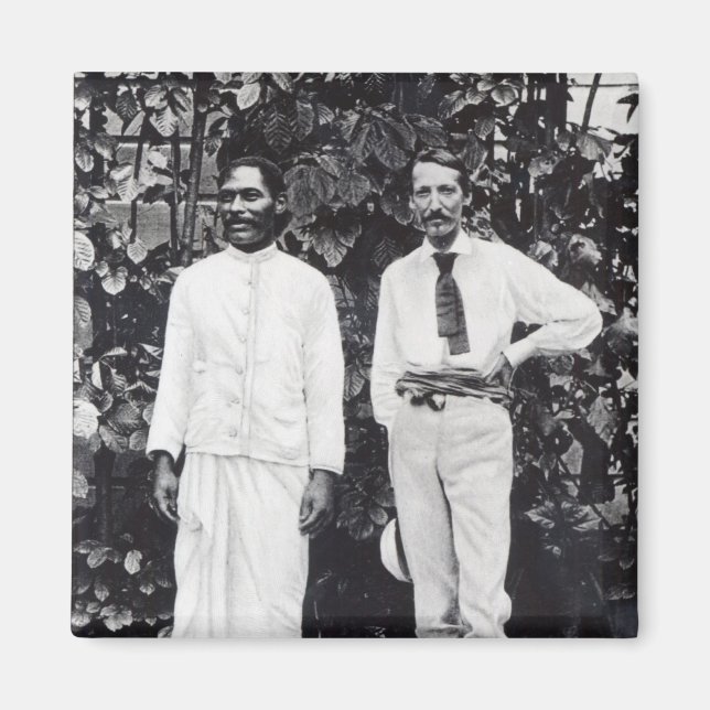 Íman Robert Louis Stevenson e seu amigo (Frente)