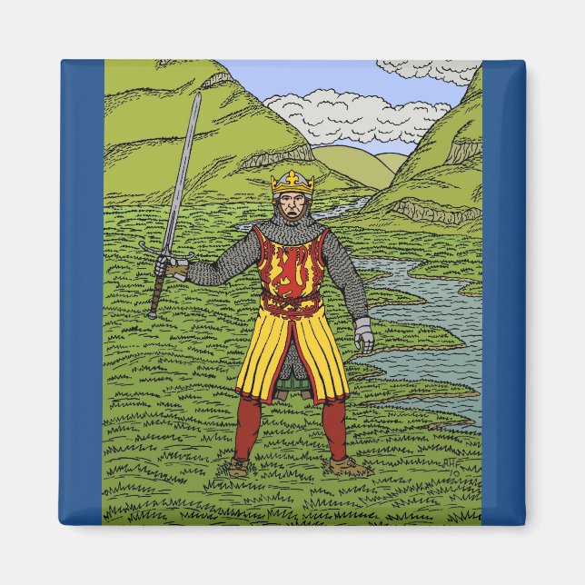 Íman Robert o Bruce (Frente)