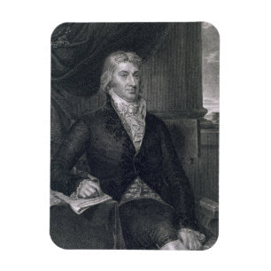 Íman Robert R. Livingston, gravado por E. Mackenzie (en