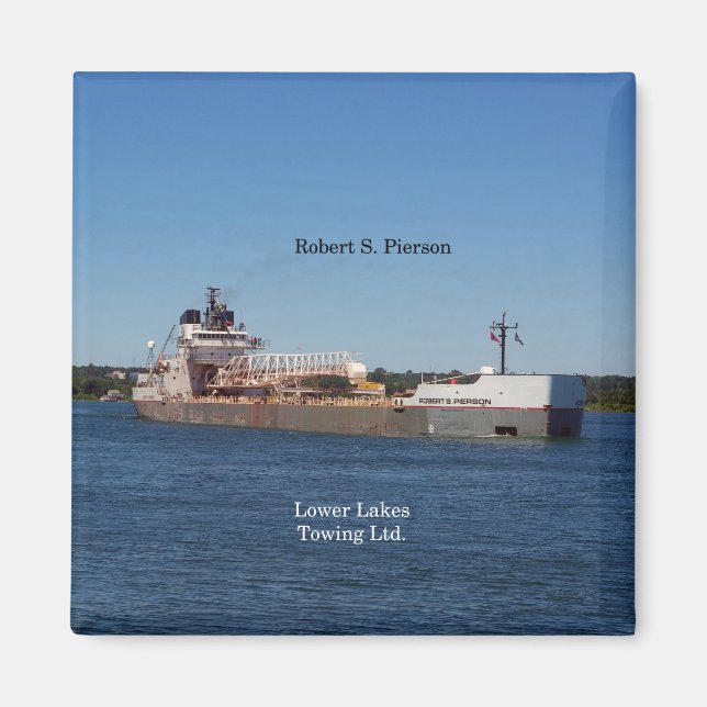 Íman Robert S. Pierson - ímã chave (Frente)