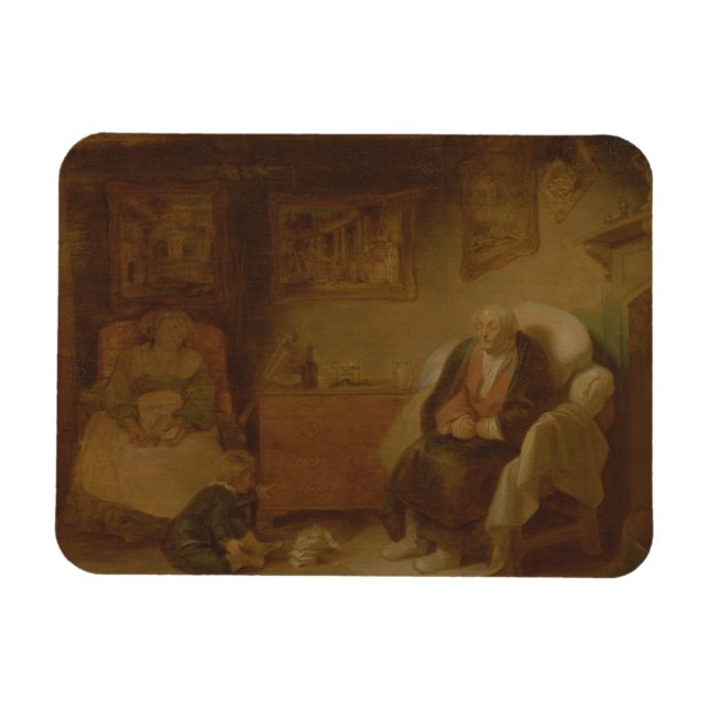 Íman Robert Smirke - As Sete Idades do Homem (Horizontal)