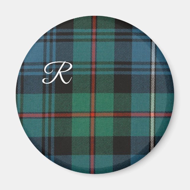 Íman Robertson Magnet em Ancient Hunting Tartan  (Frente)