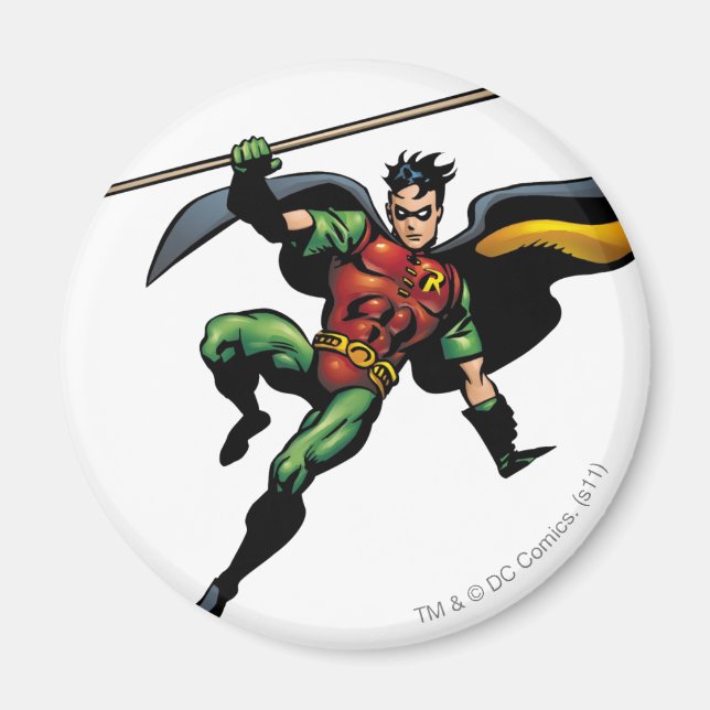 Íman Robin com Funcionarios (Frente)