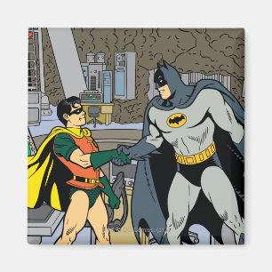 Íman Robin E Batman Handshake
