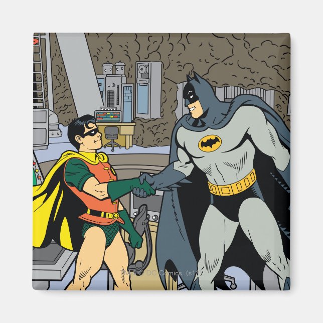 Íman Robin E Batman Handshake (Frente)