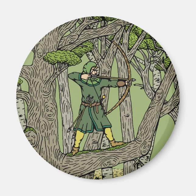 Íman Robin Hood (Frente)