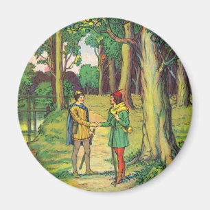 Íman Robin Hood e John pequeno