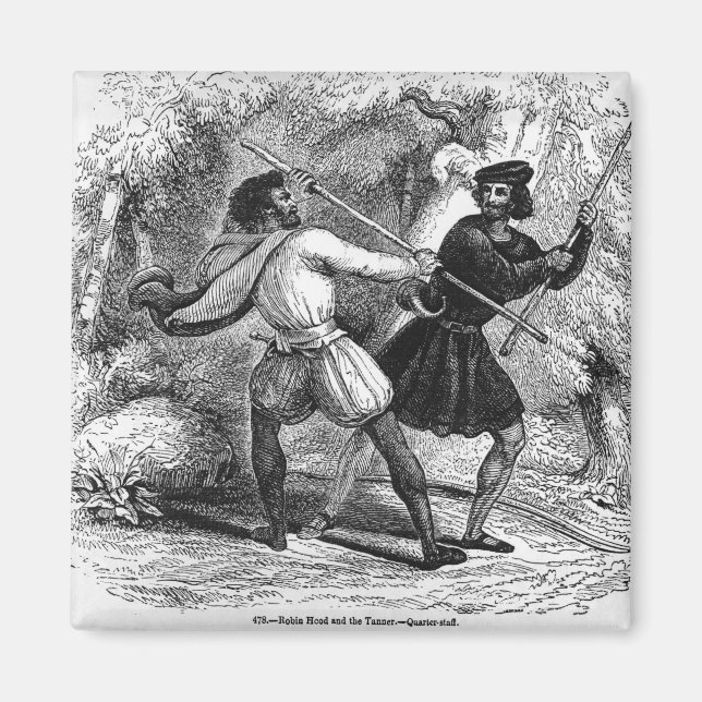 Íman Robin Hood e o Tanner com o Quarter funcionarios (Frente)