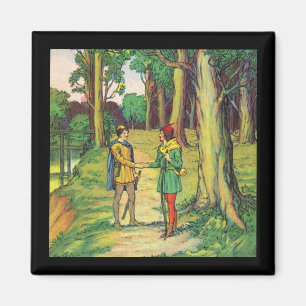 Íman Robin Hood e Pequeno João