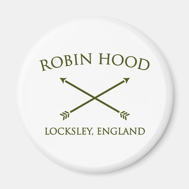Íman robin hood locksley (Frente)