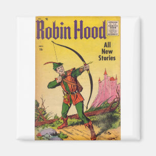 Íman Robin Hood - Super-herói - Super Histórias em quad