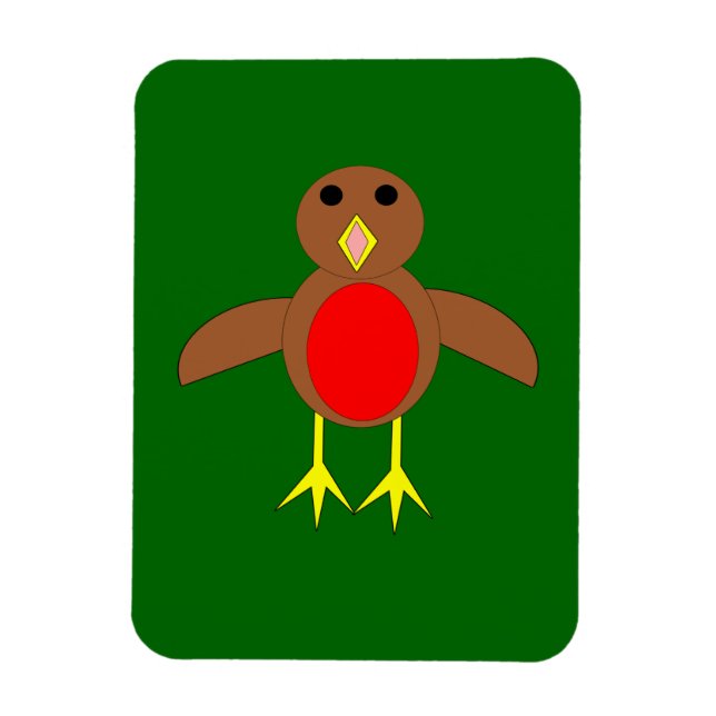 Íman Robin Premium Magnet Natal (Vertical)