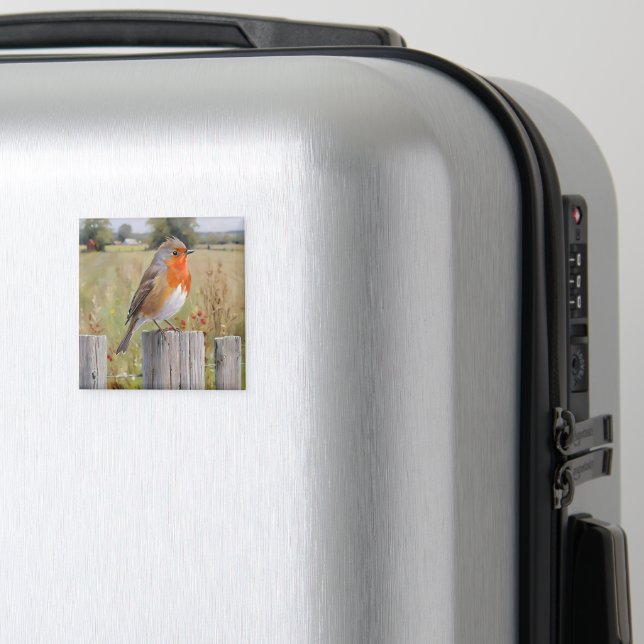 Íman Robin Redbreast Magnet (In Situ (Luggage))