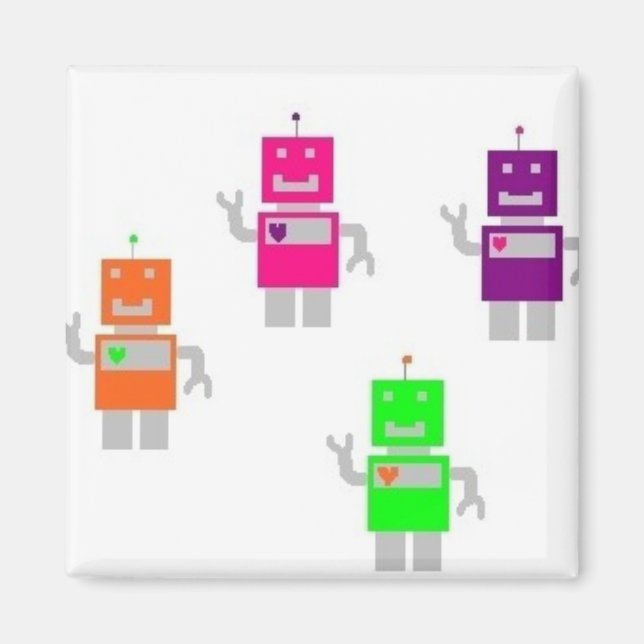 Íman robô (Frente)