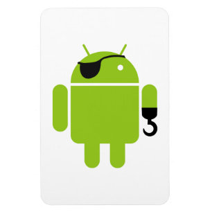 Íman Robô Android Pirata
