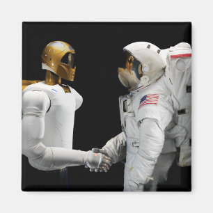 Íman Robonaut 2, uns dexterous, hel 4 do astronauta do