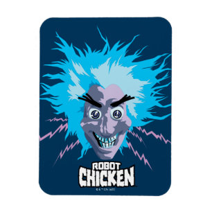 Íman Robot Chicken Head Graphic