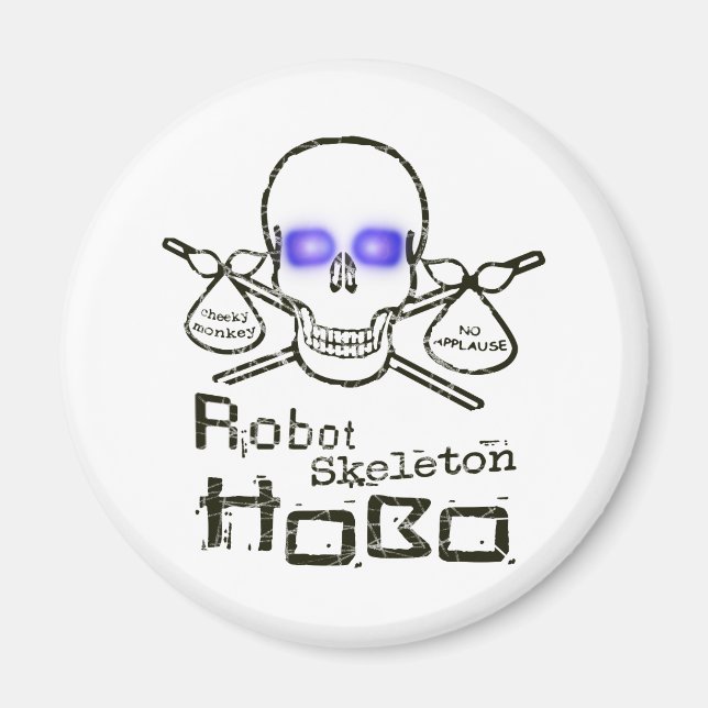 Íman Robot Skeleton Hobo (Frente)