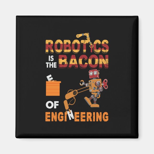 Íman Robótica De engenheiro Da Engenharia (Frente)
