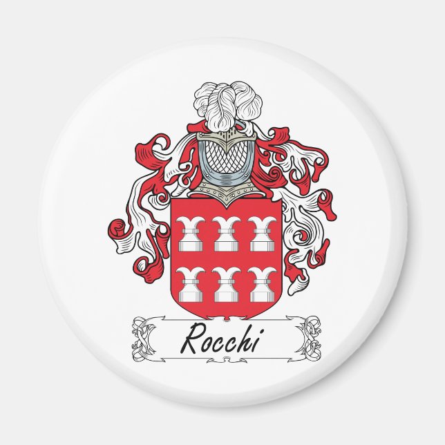Íman Rocchi Family Crest (Frente)