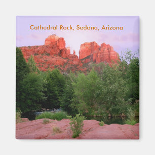 Íman Rocha da catedral, Sedona, arizona