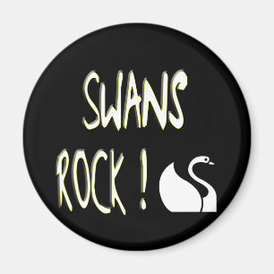 Íman Rocha das cisnes! Ímã