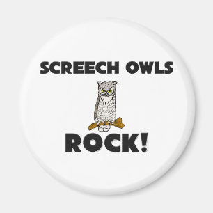 Íman Rocha das corujas de Screech