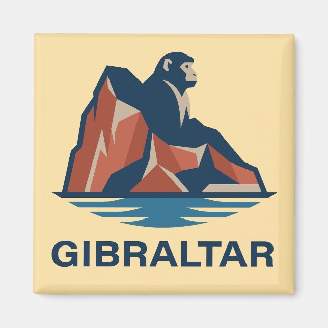 Íman Rocha de Gibraltar (Frente)
