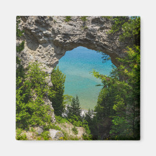 Íman Rocha do arco de Mackinacs