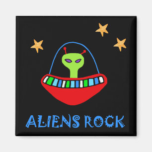 Íman rocha dos aliens!