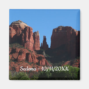 Íman Rochas da Catedral em Sedona Arizona Monumento