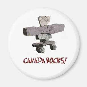 Íman rochas de Canadá!