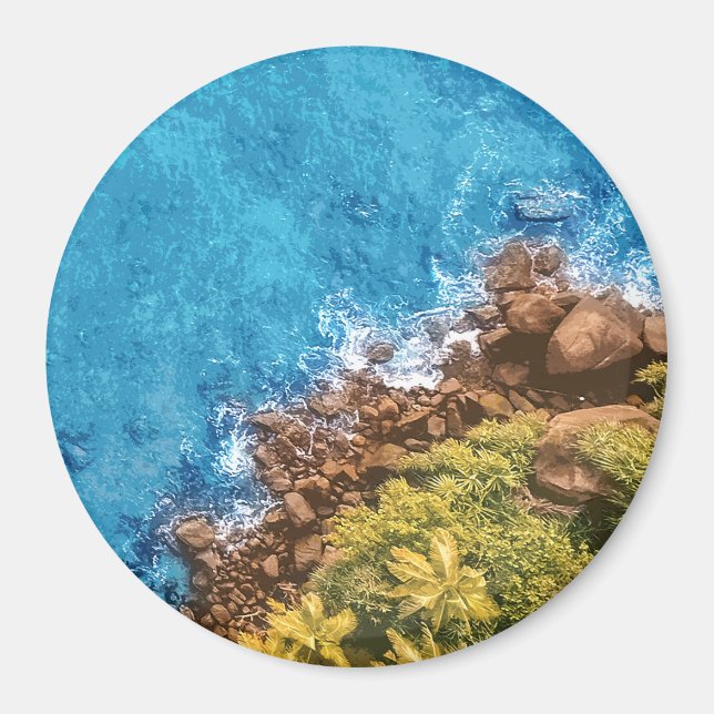 Íman Rochas no mar, acima da vista 1 (Frente)