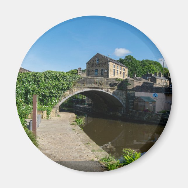 Íman Rochdale Canal, Luddendenfoot (Frente)