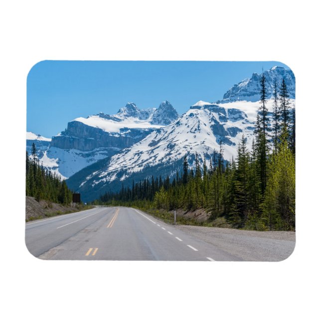 Íman Rochedo Canadense - Rodovia Icefields Parkway 93 (Horizontal)