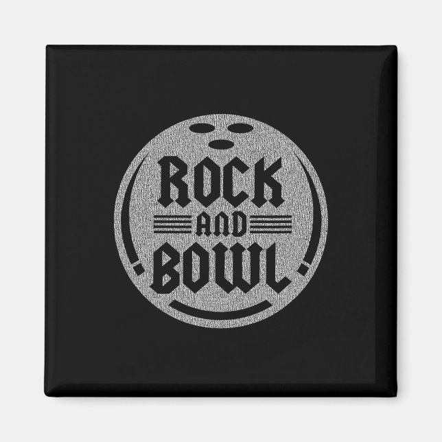 Íman Rock And Bowl - Boliche  (Frente)