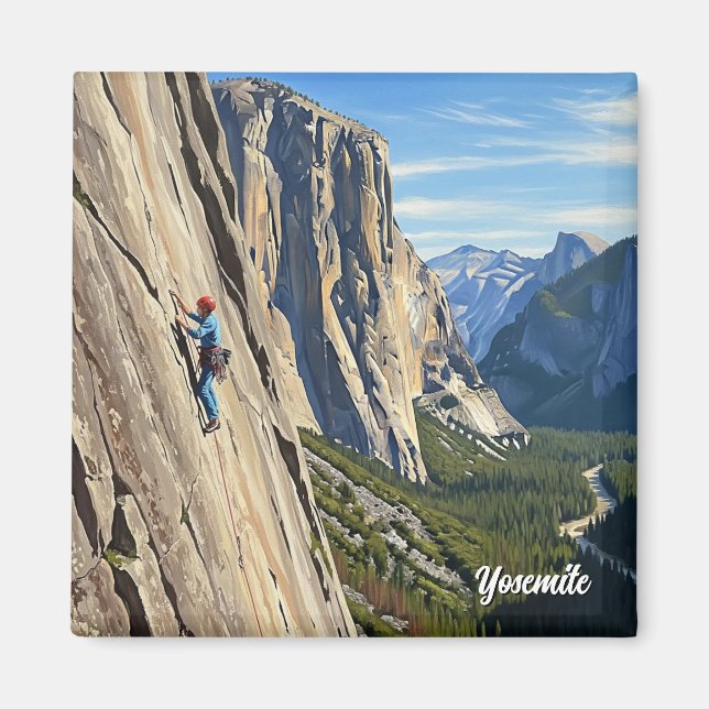 Íman Rock Climbing at Yosemite National Park (Frente)