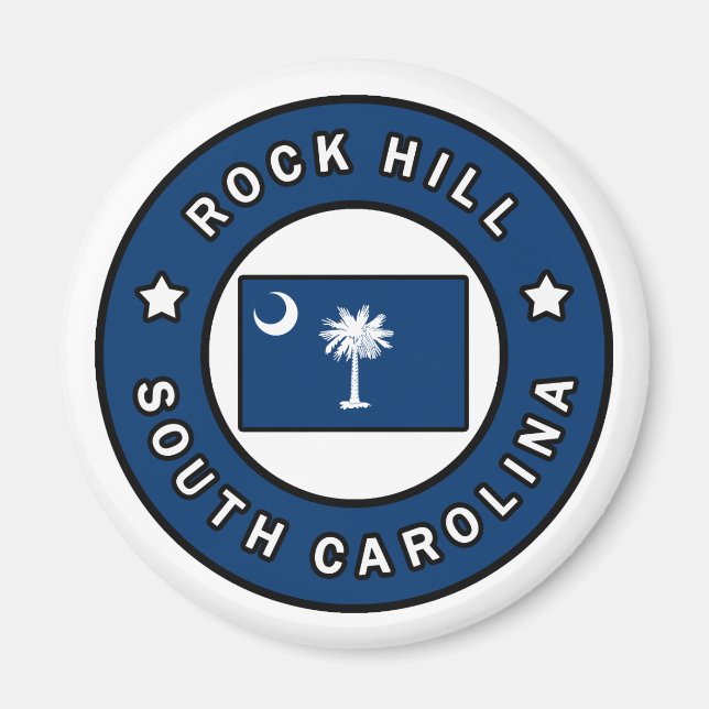 Íman Rock Hill Carolina do Sul (Frente)