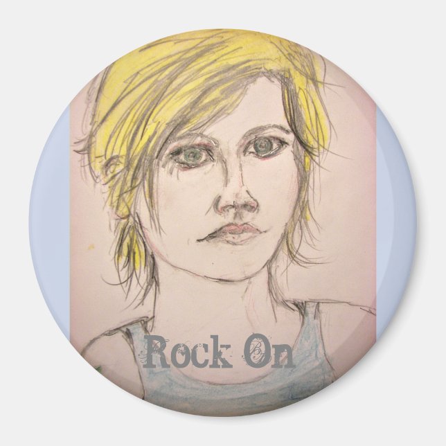 Íman Rock On (Frente)