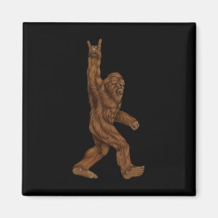 Íman Rock On Bigfoot - Concert Buddy - Sasque Desenhado