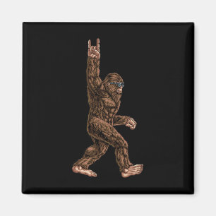 Íman Rock On Bigfoot Sasquatch Adora Rock And Roll Sung