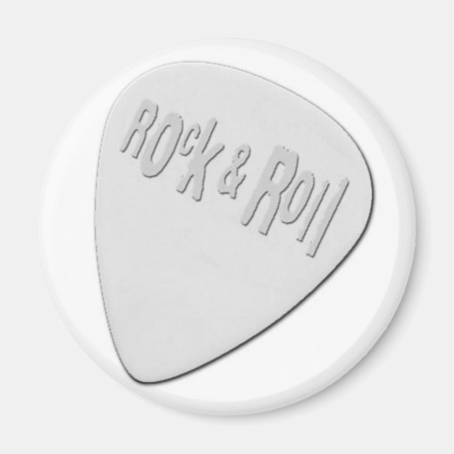 Íman Rock & Roll Pick Magnet (Frente)