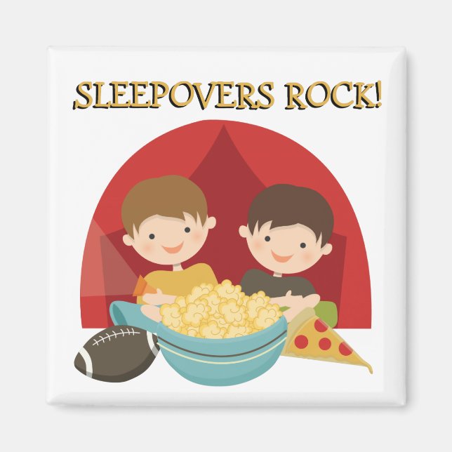 Íman Rock Sleepovers (Frente)