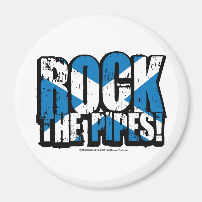 Íman Rock the Pipes (Frente)