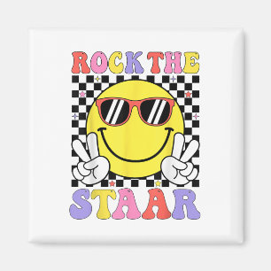 Íman Rock The Staar Test Day Motivational Teacher Testi