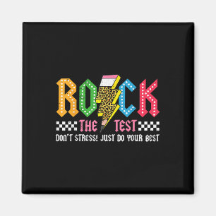 Íman Rock The Test Day Dont Stress Abcd Alphabe